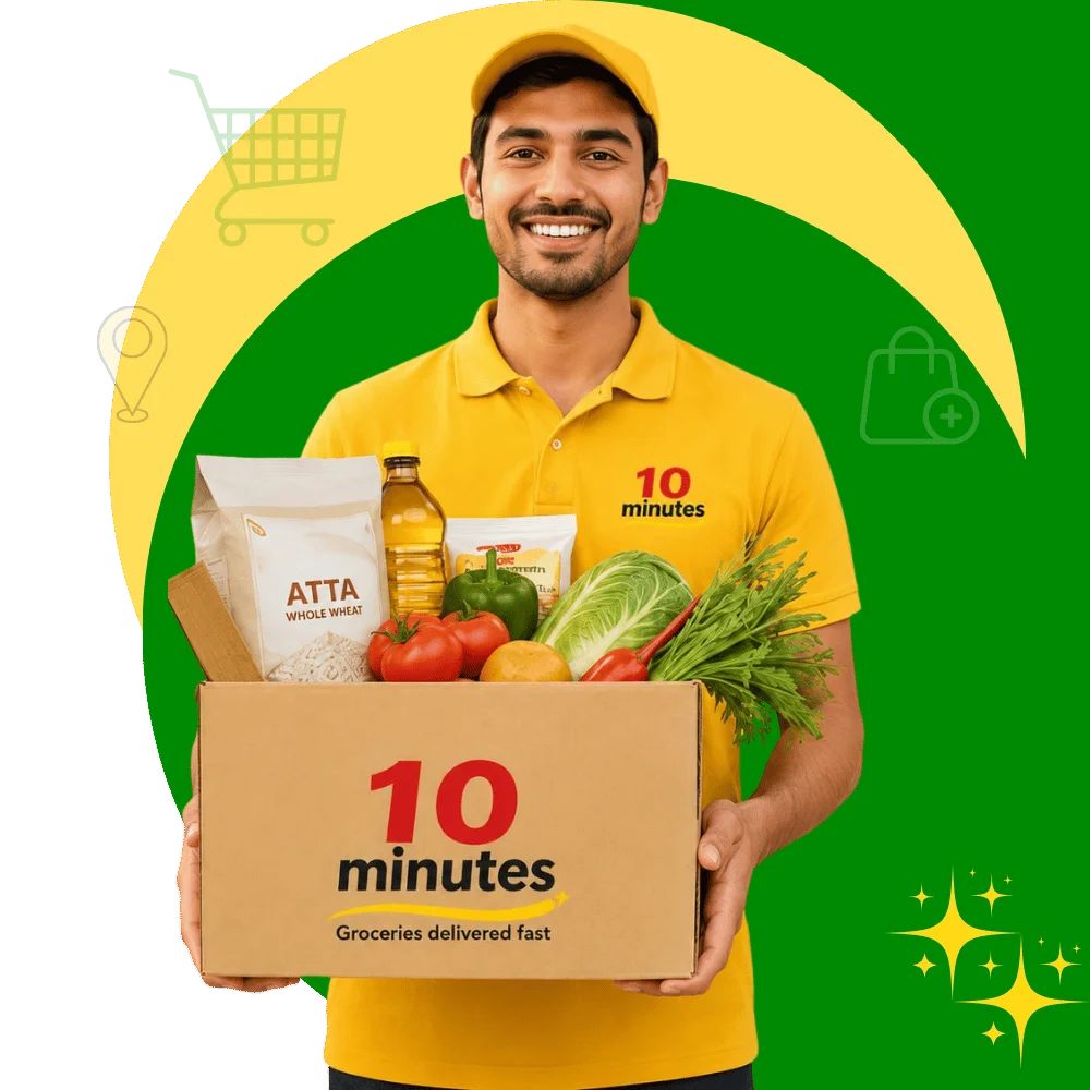 10 Minutes Grocery Delivery Service